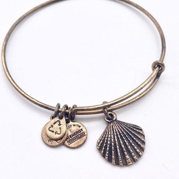 Alex and ani Sea‎ Shell Ocean Theme Bangle bracelet - Picture 1 of 3